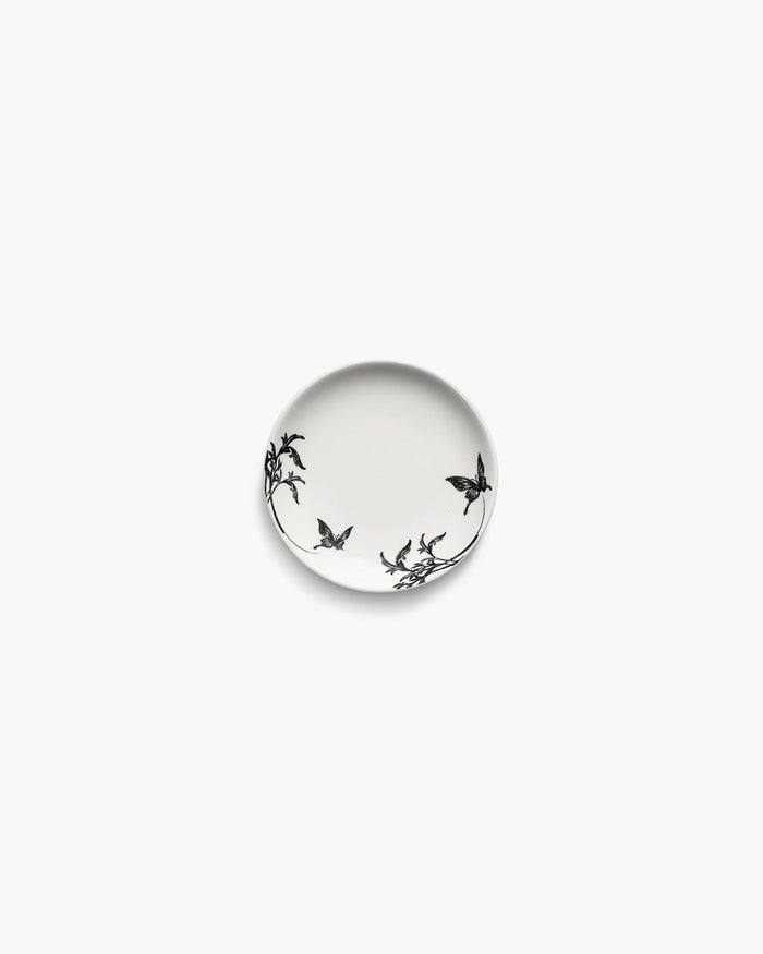 Bowl low XS butterfly ballet white - black Unity